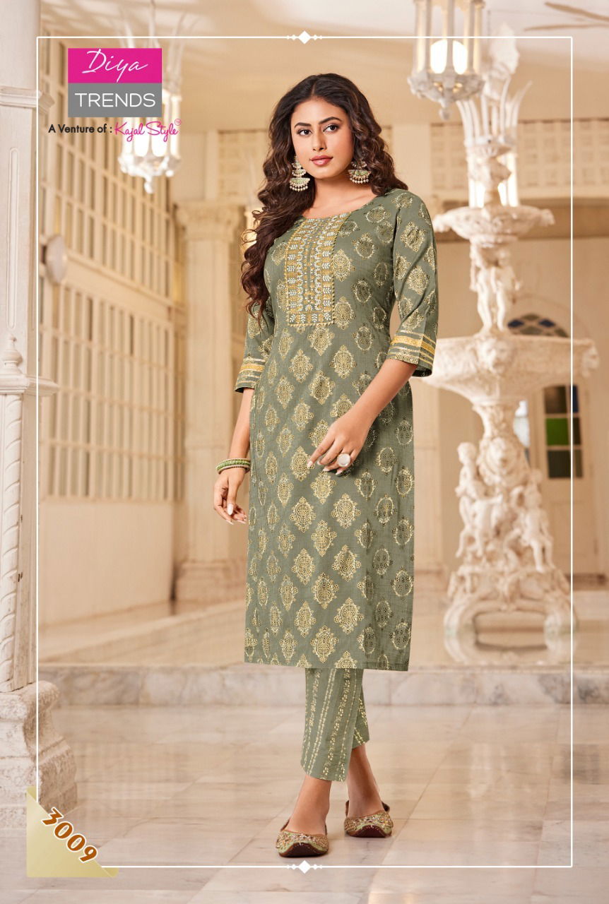 Celebration 3 Rayon Fancy Designer Wholesale Kurti With Bottom